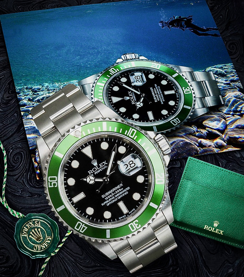 Collecting the Rolex Submariner 16610LV Kermit Blog - Twain Time