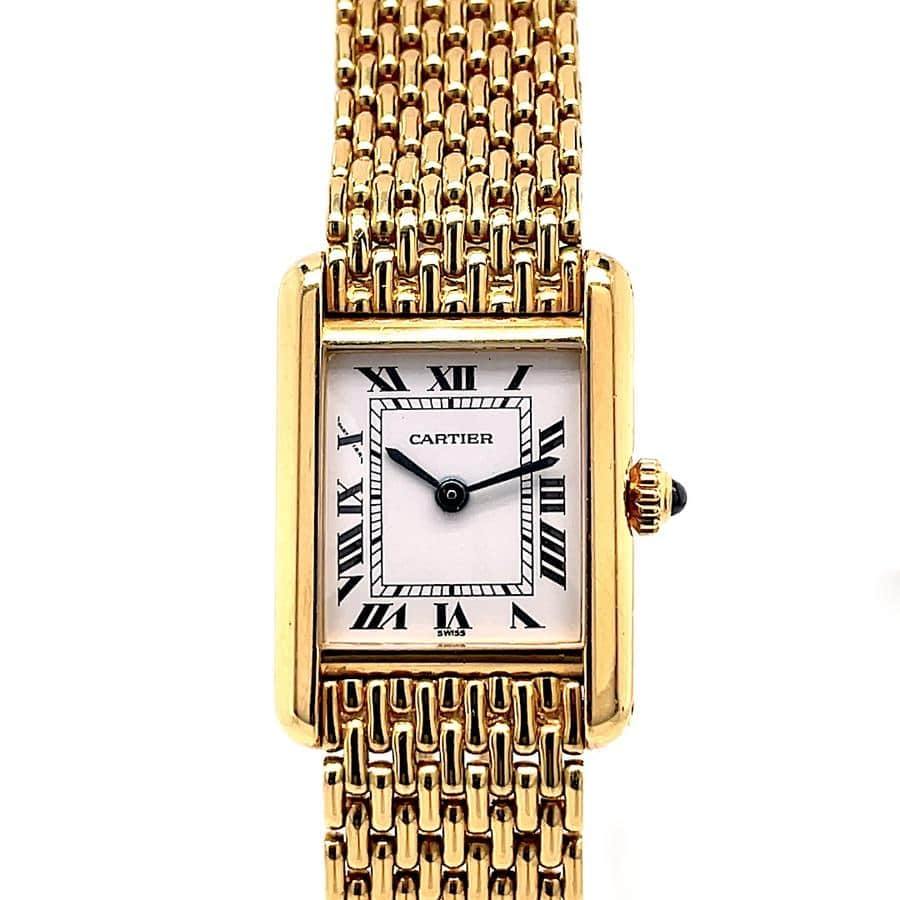 Cartier gold watch band Clearance