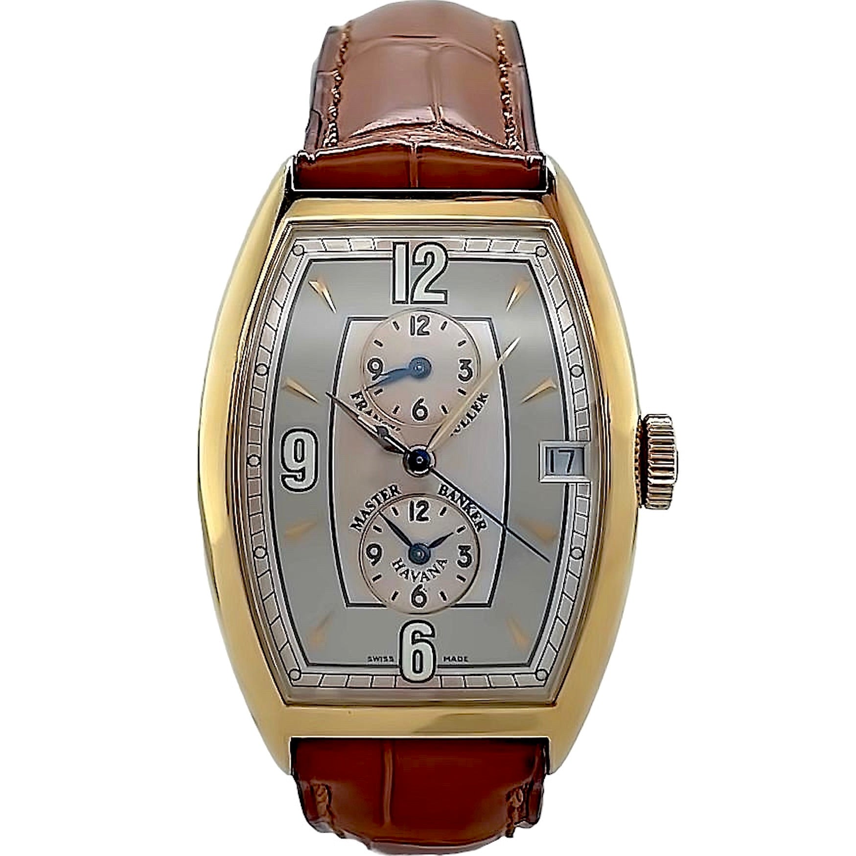 Used Franck Muller Master Banker Havana 3 Time Zone Ref. 5850 MB HV