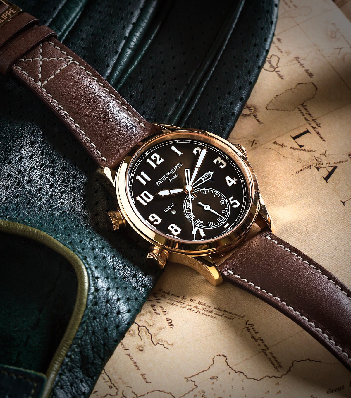 Patek Philippe Reference 5524 Calatrava Pilot Travel Time