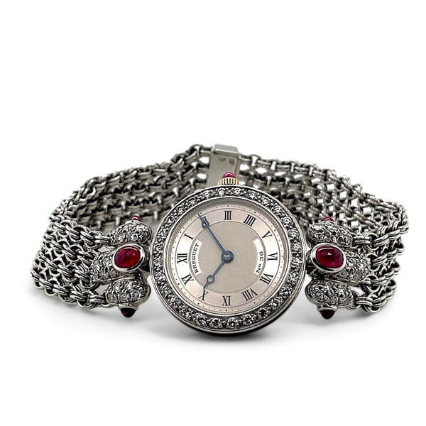 Breguet Haute Joaillerie 18K White Gold Gem-Set Ref. 8511 | Twain Time