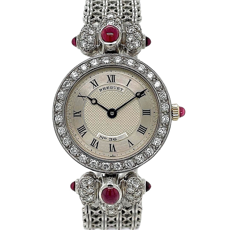 Breguet Haute Joaillerie 18K White Gold Gem-Set Ref. 8511 | Twain Time