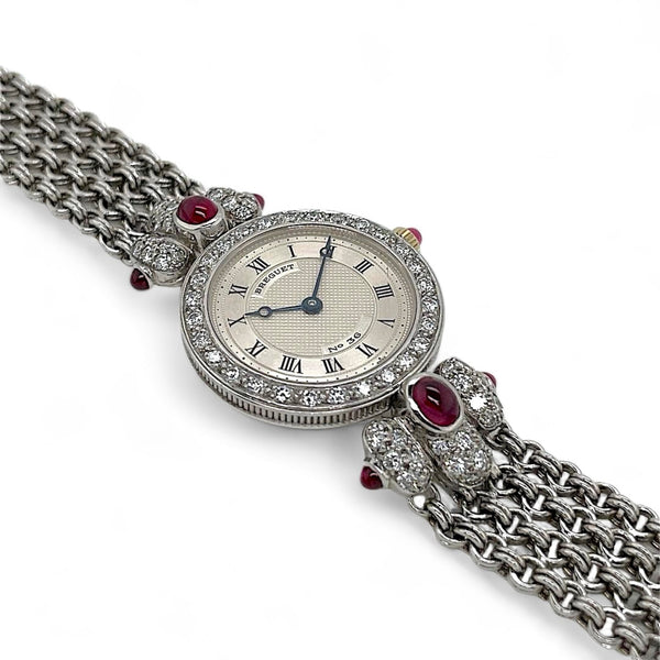 Breguet Haute Joaillerie 18K White Gold Gem-Set Ref. 8511 | Twain Time