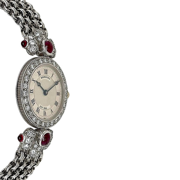 Breguet Haute Joaillerie 18K White Gold Gem-Set Ref. 8511 | Twain Time