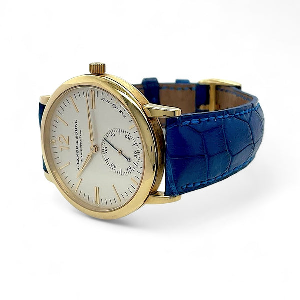 Shop Preowned A. Lange & Söhne, Sax-O-Mat Langematik, Ref. 301.021 | Twain Time