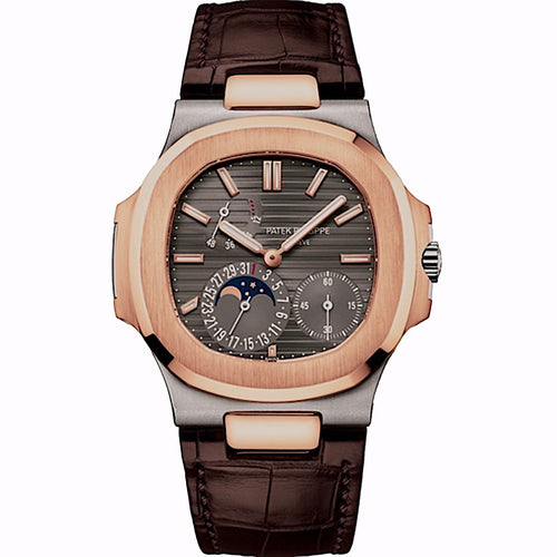 Shop Certified Pre-Owned Patek Philippe Nautilus Moon Phases 5712GR-001 | Twain Time