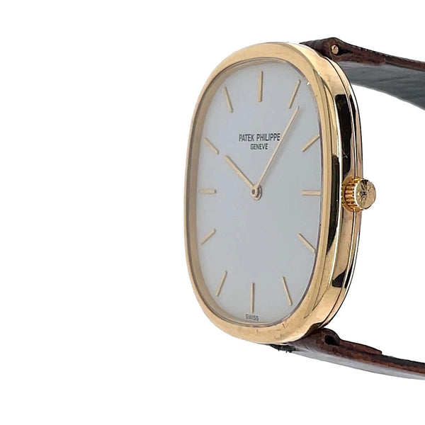 Buy Preowned Patek Philippe Golden Ellipse Yellow Gold Ref. 3838J | Twain Time