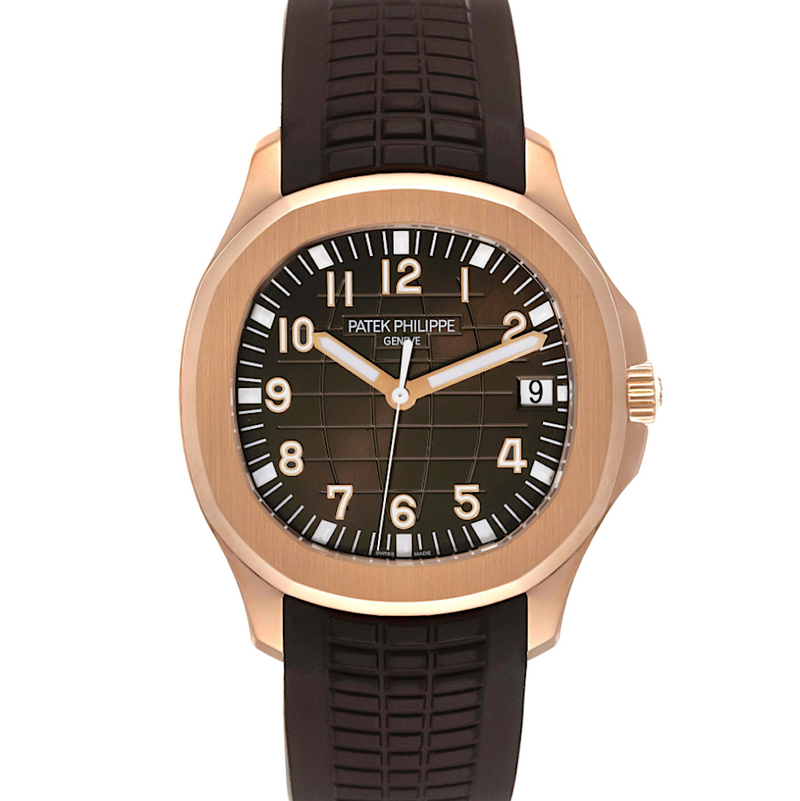 Shop Patek Philippe Aquanaut Rose Gold Ref. 5167R-001 Complete Set | Twain Time