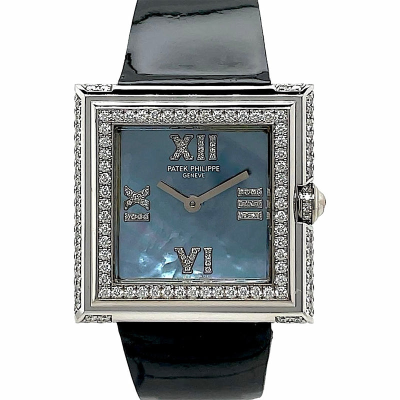 Shop Pre-Owned Patek Philippe Gondolo Ref. 4869G MOP & Diamond Set | Twain Time