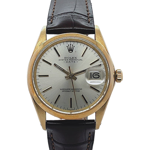 Shop Certified Vintage Rolex Oyster Perpetual Date  Ref. 1500 | Twain Time