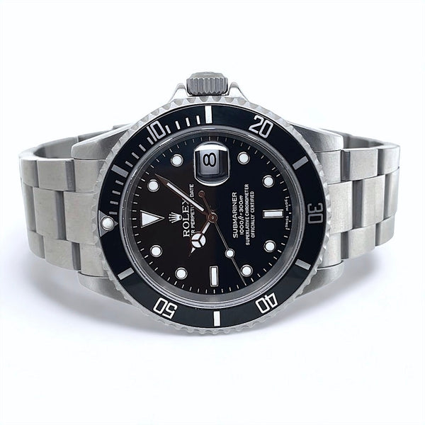 Shop Preowned Rolex Submariner Date Ref. 16610 | Twain Time