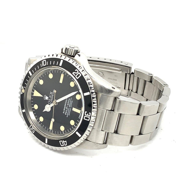 Rolex Submariner Stainless Steel Matte 4-Line Dial Ref. 5512 - Twain Time, Inc.