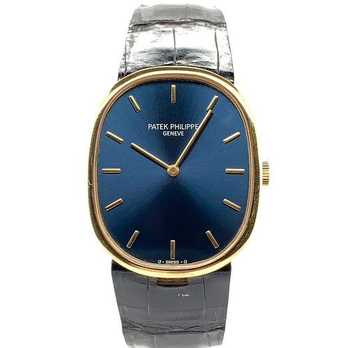 Patek Philippe Golden Ellipse 18K Yellow Gold Ref. 3848J - Twain Time, Inc.