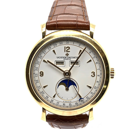 Vacheron Constantin, Les Historiques Triple Date Calendar, Ref. 37150 - Twain Time, Inc.