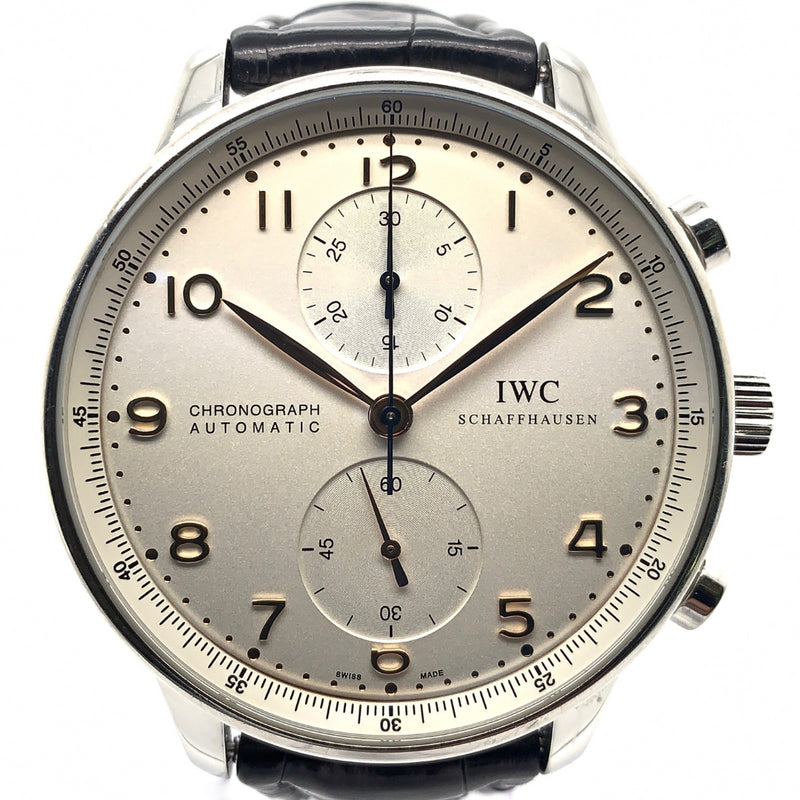 IWC Portugieser Chronograph Stainless Steel Ref. IW371445 - Twain Time, Inc.
