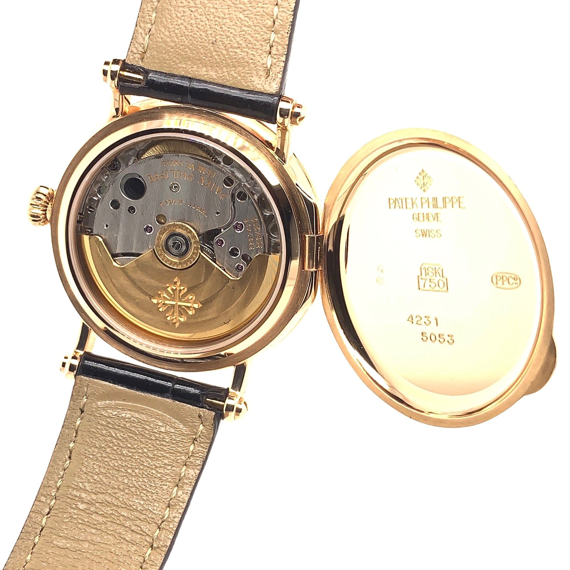 Patek Philippe Calatrava Officer s Watch 18K Rose Gold Ref. 5053R 001