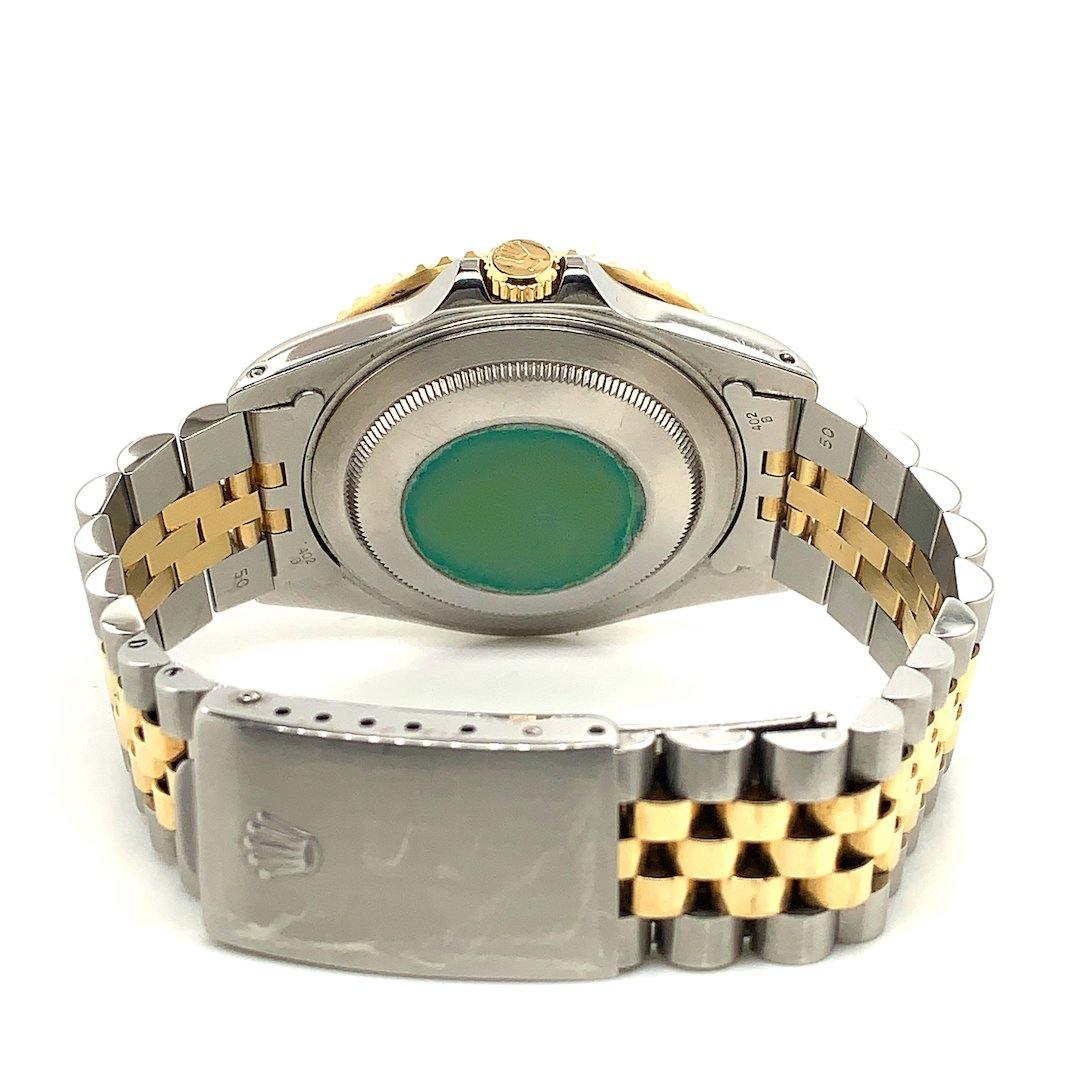 Rolex GMT-MASTER II 16713 Two Tone Black Dial Jubilee Bracelet