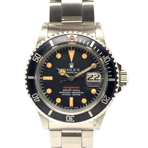 Rolex, “Red” Submariner, Ref. 1680 - Twain Time, Inc.