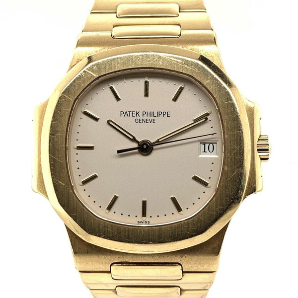 Pre-Owned Patek Philippe Nautilus With Champagne Dial Ref. 3800/1J