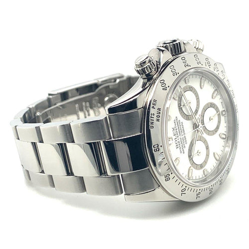 Rolex Oyster Cosmograph Daytona White Dial Stainless Steel Ref. 116520