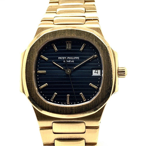 Patek Philippe Nautilus Mid Size Quartz 18K Yellow Gold Ref. 3900/1J - Twain Time, Inc.