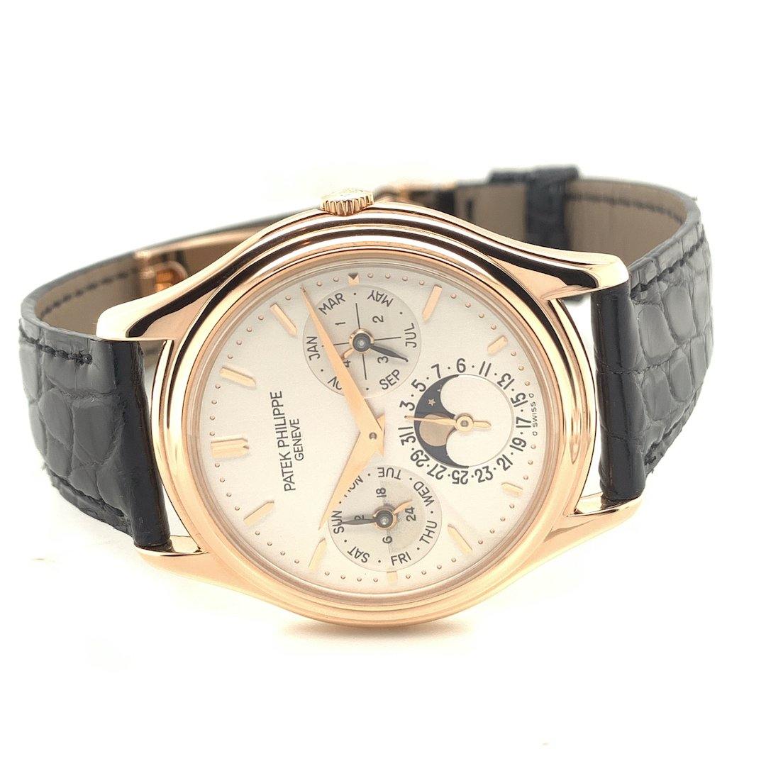 Pre-Owned Patek Philippe Perpetual Calendar Moon Phase ref. 3940R-011