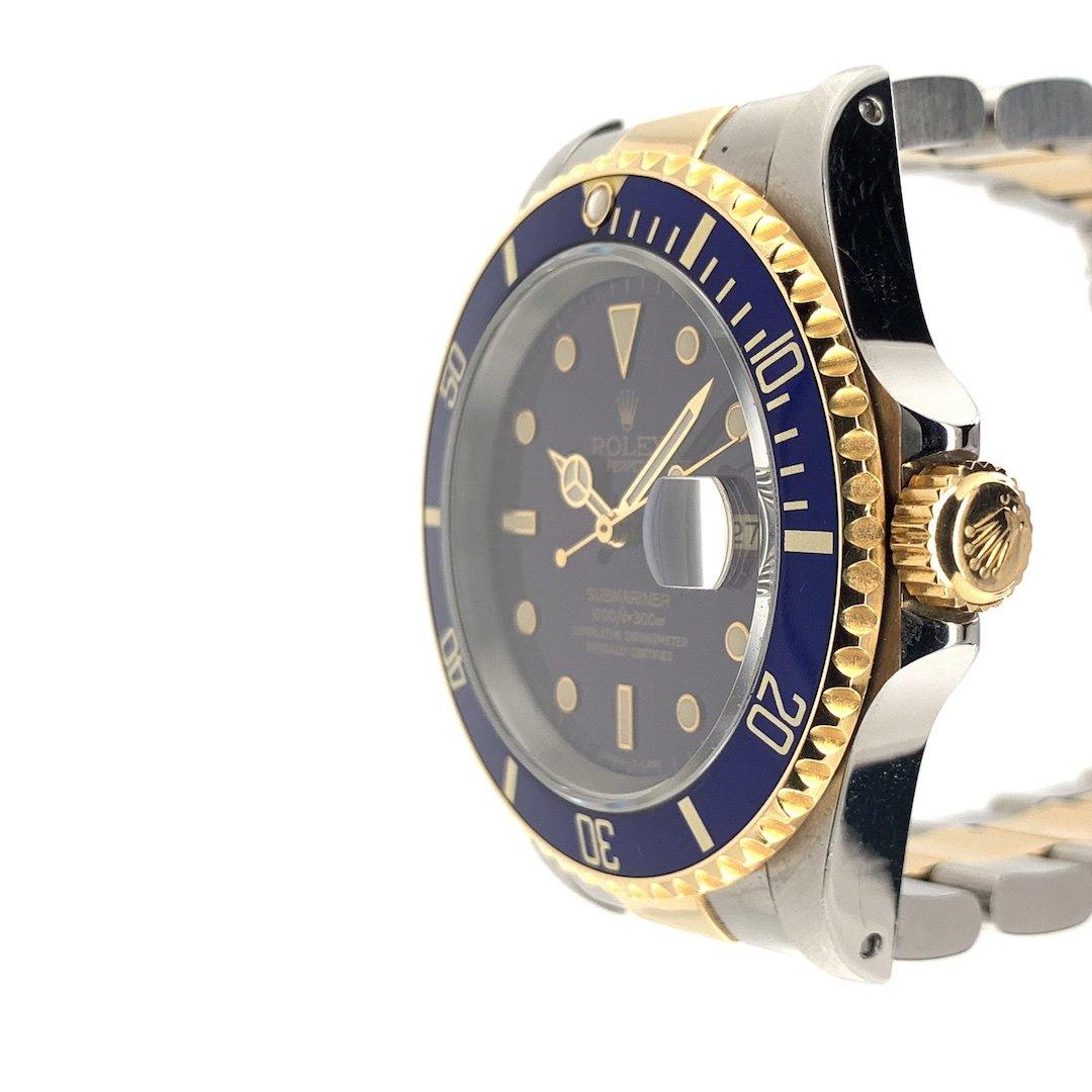 Rolex Submariner, Two-Tone with Blue Dial – KFK, Inc.
