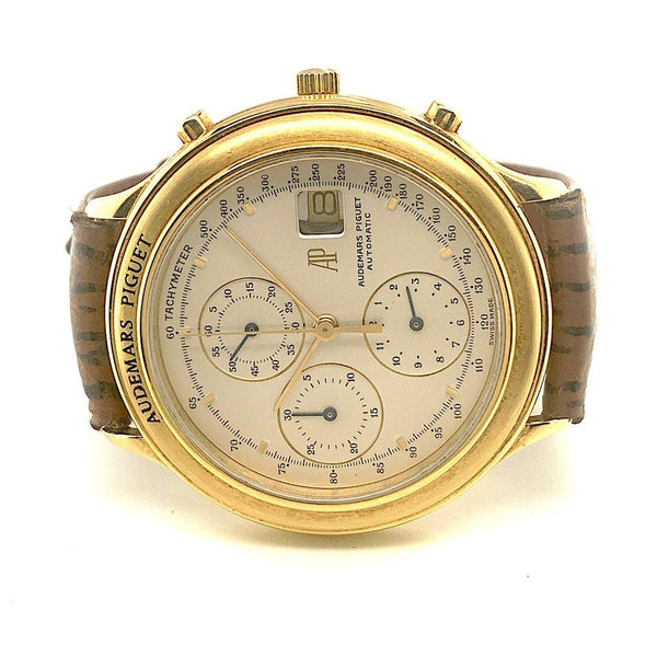 Audemars Piguet Huitième Chronograph 18K Yellow Gold Ref. 25644 - Twain Time, Inc.