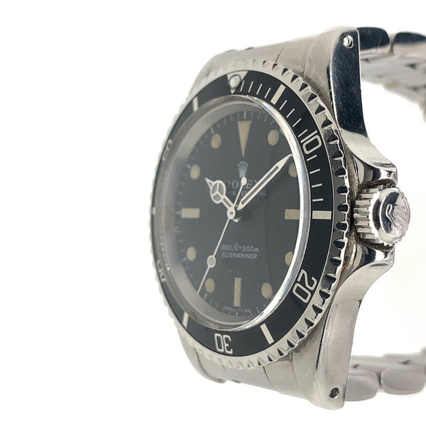 Rolex Submariner Stainless Steel Feet First Ref. 5513 - Twain Time, Inc.