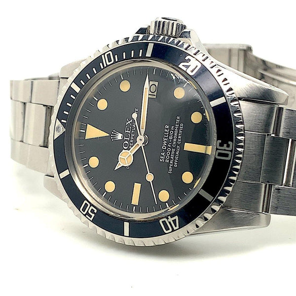 Rolex "Great White" Sea-Dweller Stainless Steel MK I Dial Ref. 1665 - Twain Time, Inc.