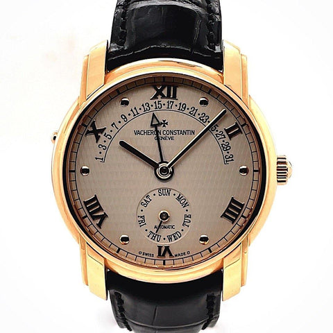 Vacheron Constantin Patrimony 31 Day Retrograde 18K RG Ref