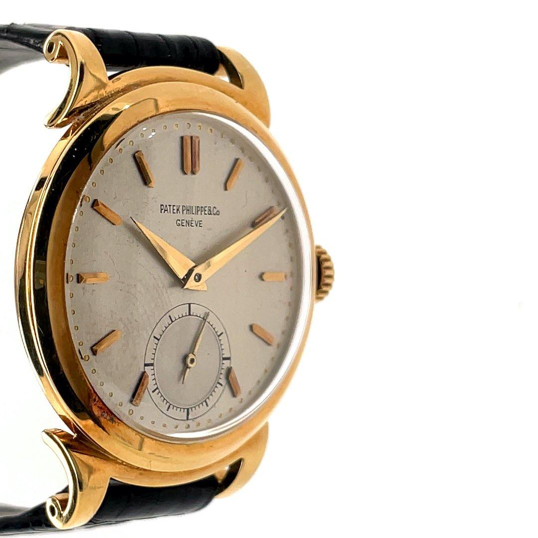 Patek Philippe Calatrava, Ref 2525-1, Retailed by JOST, 18K Yellow Gold,  Manual, 1969 - Estates Consignments Patek Philippe Calatrava, Ref 2525-1,  Retailed by Jost, 18K Yellow Gold, Automatic, 1969