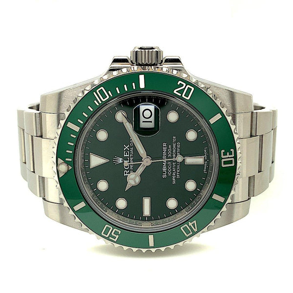 Rolex Submariner Date Hulk Cerachrom 116610LV Green Dial, Green Ceramic  Bezel