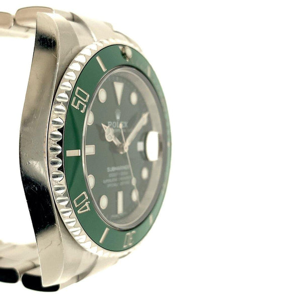 Submariner Hulk, Reference 116610LV, A stainless steel wristwatch with  date and bracelet, Circa 2020, 勞力士, SUBMARINER HULK 型號116610LV, 精鋼鏈帶腕錶，備日期顯示，約2020年