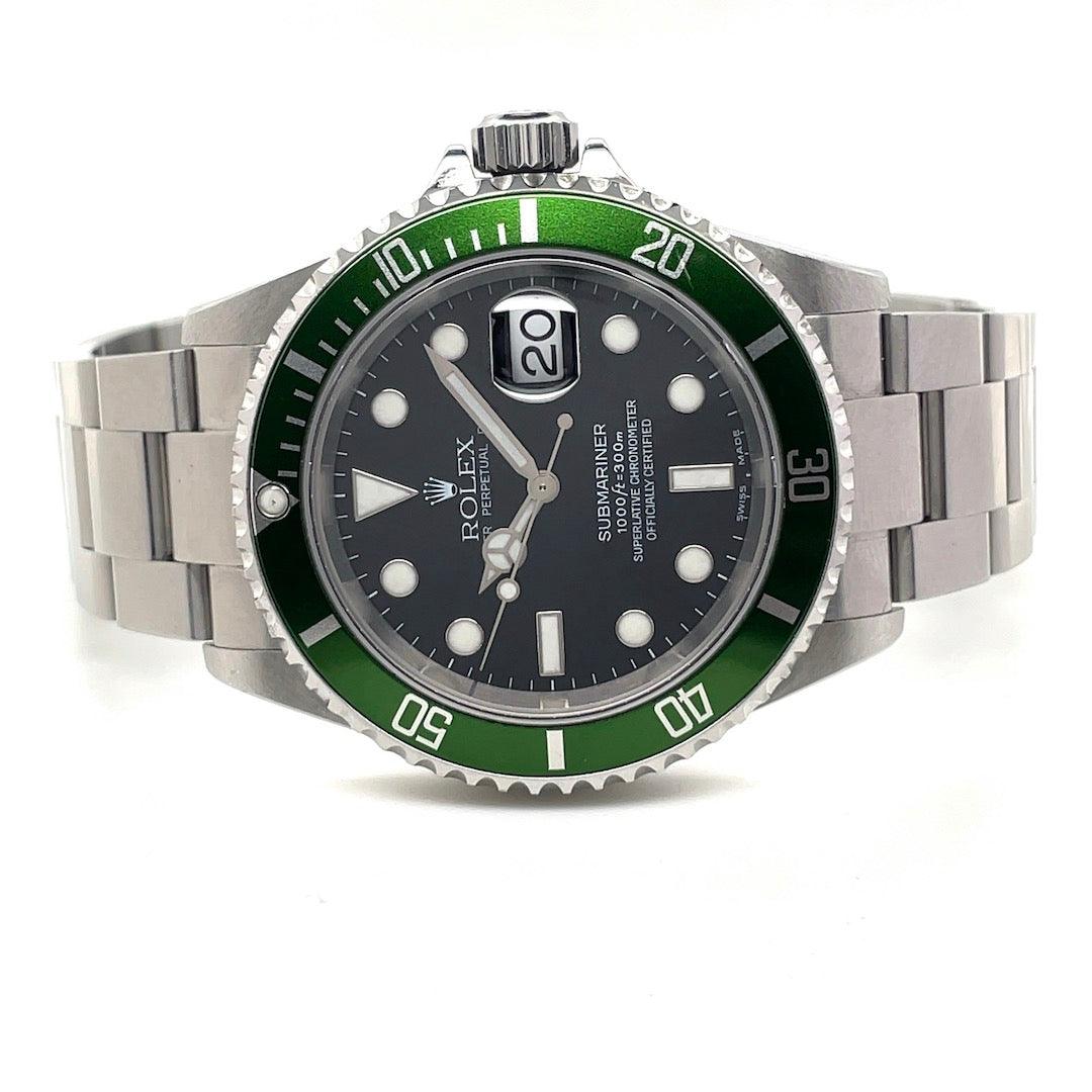 Rolex Submariner Hulk | 116610LV | Crown & Caliber - Certified Authentic