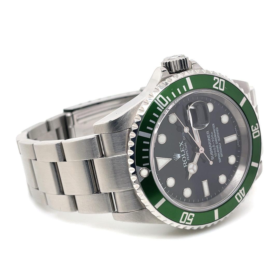 Rolex Submariner Green 50th Anniversary Edition M16610LV For Sale