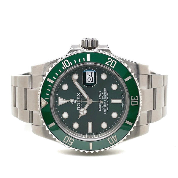 ROLEX 116610lv OYSTER PERPETUAL SUBMARINER DATE HULK