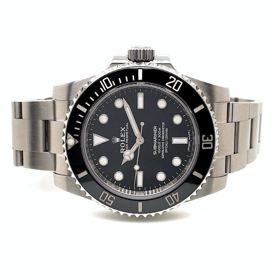Pre-Owned Rolex Submariner Oyster No Date Cerachrom Bezel Ref. 114060