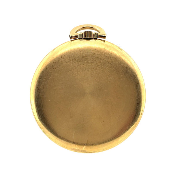 Patek Philippe Open-Face Pocket Watch Yellow Gold From The 1900s - Twain Time
