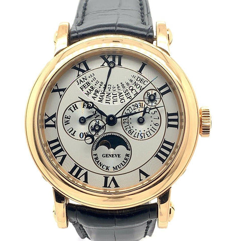 Pre Owned Franck Muller Perpetual Calendar Ref. 7000 QP A 180