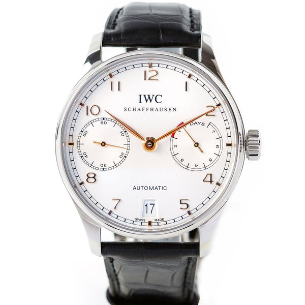 IWC Portugieser 7 Days Power Reserve Stainless Steel - Twain Time, Inc.
