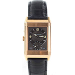 Jaeger-LeCoultre Reverso Duo Day & Night 18K Rose Gold Ref. 270.2.54 - Twain Time, Inc.