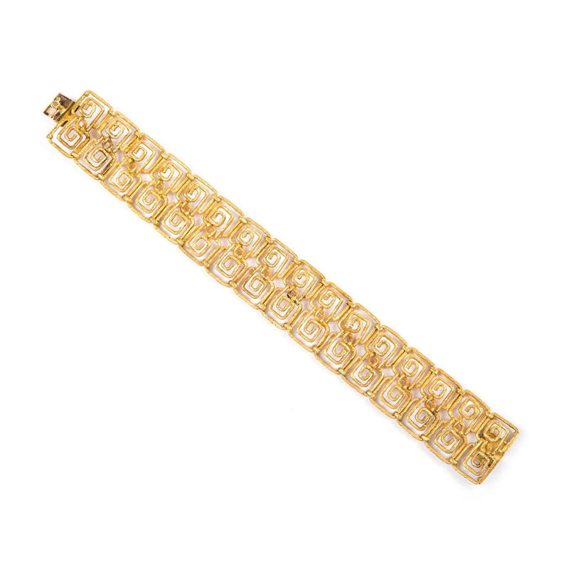 Zolotas Bracelet Greek Key 18K Yellow Gold - Twain Time, Inc.