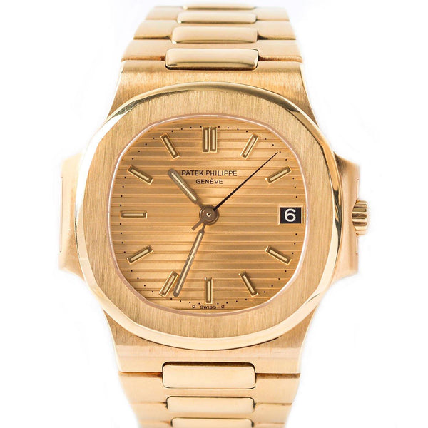 Pre-Owned Patek Philippe Nautilus With Champagne Dial Ref. 3800/1J
