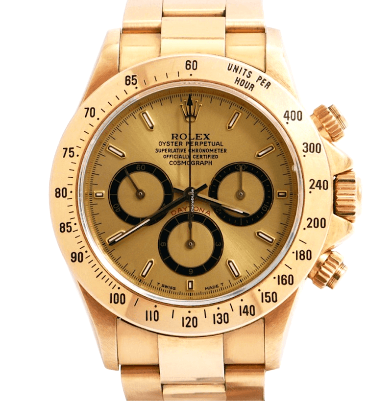 Rolex daytona yellow gold zenith movement outlet