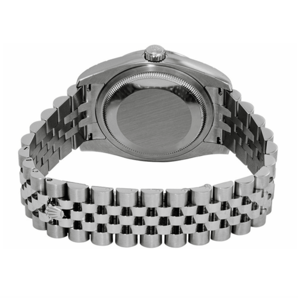 Rolex Datejust Stainless Steel Diamond Bezel Jubilee Bracelet  Ref. 116244 - Twain Time, Inc.