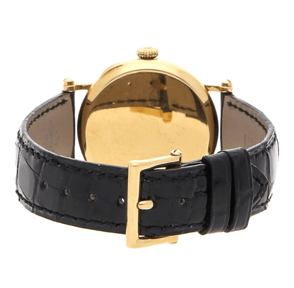 Patek Philippe Calatrava Officer's Watch 150th Anniversary 18K Yellow Gold Ref. 3960J - Twain Time, Inc.
