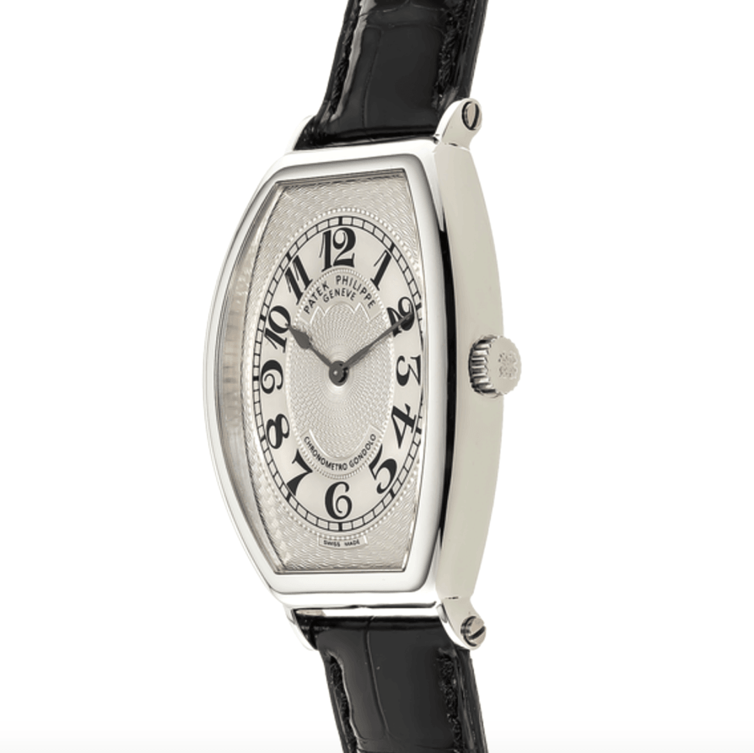 Pre Owned Patek Philippe Gondolo in Platinum Ref. 5098P 001