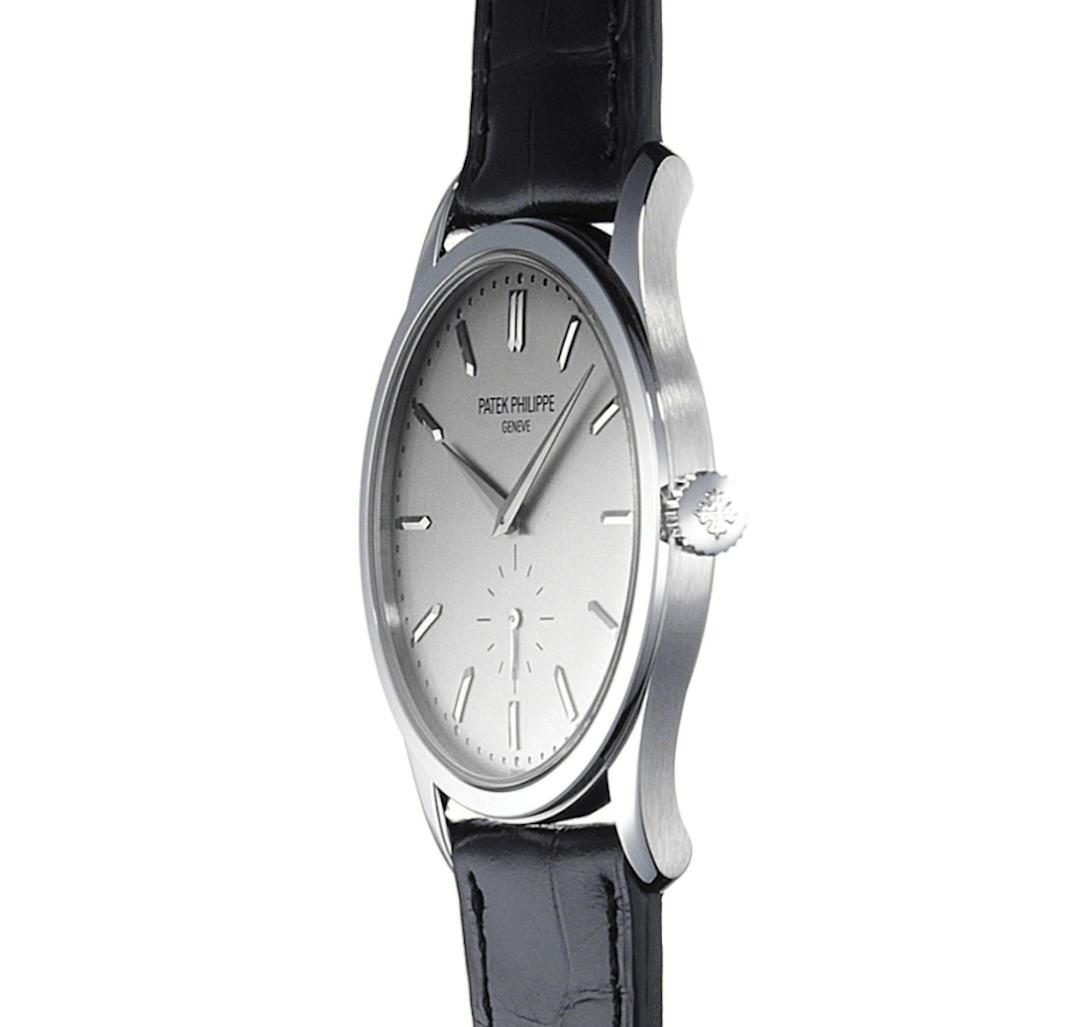 Pre Owned Patek Philippe Calatrava 18K White Gold Ref. 5196G 001